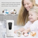 Fengjie Bathroom Touchless Hand Soap Machine Wall-mounted Foam Sanitizer Spray Hand Hygiene Automatic Sensor Hand Cleaner Induction Soap Dispenser Machine 1000ML (Batteries not included)