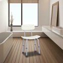 Adjustable Height Elderly Bath Tub Shower Chair Bench Stool Seat Non-slip