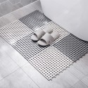 Bathroom Anti-Skidding Mat DIY Size Wet Area Matting Shower Room Floor Cushion with Drain Holes