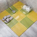 Bathroom Anti-Skidding Mat DIY Size Wet Area Matting Shower Room Floor Cushion with Drain Holes