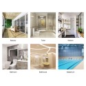 Bathroom Anti-Skidding Mat DIY Size Wet Area Matting Shower Room Floor Cushion with Drain Holes