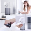 320mL Automatic Foam Soap Dispenser with Temperature & Power Display Infrared Hand-free Touchless Soap Dispenser Foam Lotion Gel Auto Hand Soap Dispenser for Bathroom Kitchen USB Rechargeable