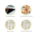 Multi-purpose PVC Vintage Self-adhesive Wood Grain Floor Wall Contact Paper Covering Waterproof Peel & Stick Wallpaper Stickers Home Decor