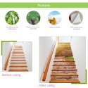 13 Pcs/Set 3D Stair Sticker DIY Steps Sticker Wall Decal Mural Wallpaper Removable Decals for Home Decor