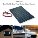 60W 12V Semi Flexible Solar Panel Device Battery Charger (for 60W devices)