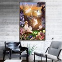 DIY 5D Diamond Painting W030 Angel the elf 40X30 Full Drill Crystal Rhinestone Embroidery Paintings Arts Craft for Home Wall Decor