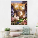 DIY 5D Diamond Painting W030 Angel the elf 40X30 Full Drill Crystal Rhinestone Embroidery Paintings Arts Craft for Home Wall Decor