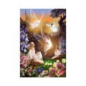 DIY 5D Diamond Painting W030 Angel the elf 40X30 Full Drill Crystal Rhinestone Embroidery Paintings Arts Craft for Home Wall Decor