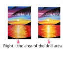 5D Diamond Painting Kits DIY Full Drill Diamond Painting Needlework Crystal Painting Rhinestone Cross Stitch Arts Craft for Home Wall Decor Gift 30*40cm