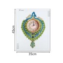 DIY 5D Diamond Painting Clock with Watch Movement Kit Special-shaped Diamond Embroidery Home Decor