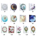 DIY 5D Diamond Painting Clock with Watch Movement Kit Special-shaped Diamond Embroidery Home Decor