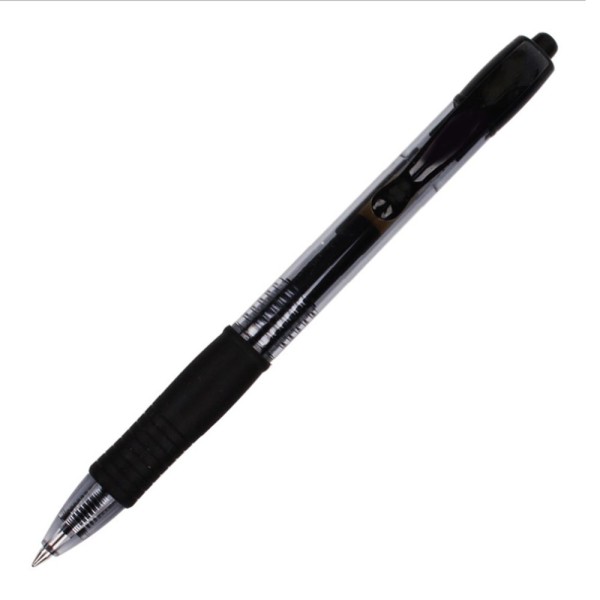 0.7mm Neutral Pen Press Gel Pen Smooth Writing Signature Pen (Black)