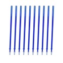 10 Pieces Blue Ink Erasable Gel Ink Pen Refills Fine Point 0.5mm Replacement Gel Pen Refills for Erasable Pens Office School Writing Stationery Supplies