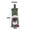 Christmas Wine Bottle Bag Santa Claus Snowman Wine Bottle Cover Christmas Gift Decorations Supplies