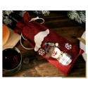 Christmas Wine Bottle Bag Santa Claus Snowman Wine Bottle Cover Christmas Gift Decorations Supplies