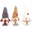 Christmas Decoration Doll Couple Forest Man Standing Pose Doll Christmas Tree Party Decoration