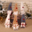 Christmas Decoration Doll Couple Forest Man Standing Pose Doll Christmas Tree Party Decoration