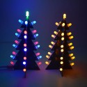 DIY Star Effect 3D Colorful L-ED Decorative Christmas Tree Kit