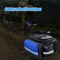 Bicycle Bike Rear Seat Bag Waterproof Bike Pannier Rack Pack Shoulder Cycling Carrier