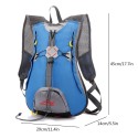 20L Bicycle Backpack Waterproof Mountaineering Backpack Outdoor Breathable Shoulder Bag for Men Women