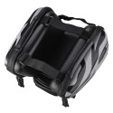 Touch Screen Bike Handlebar Bag Waterproof Front Frame Top Tube Bicycle Pouch Double Pannier Pack Large Capacity Cycling Front Storage Bag