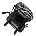 Touch Screen Bike Handlebar Bag Waterproof Front Frame Top Tube Bicycle Pouch Double Pannier Pack Large Capacity Cycling Front Storage Bag