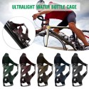 Bike Water Bottle Holder Carbon Fiber Drinking Kettle Cage Lightweight Bicycle Water Bottle Mount Gloss or Matte Bottle Brackets for Road and Mountain Bikes