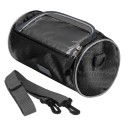 Waterproof Bike Handlebar Bag Bicycle Front Bag Touchscreen Phone Holder Bag Pack Shoulder Bag MTB Cycling Storage Bag Pannier