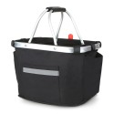 Collapsible Bike Basket Bicycle Handlebar Front Basket Pet Carrier Bag for Shopping Commuting