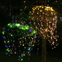 Solar String Lights 72ft 100 LED Rope Light 8 Modes Warm White Lights for Party Garden Home Festival Decoratio