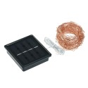 Solar String Lights 72ft 100 LED Rope Light 8 Modes Warm White Lights for Party Garden Home Festival Decoratio