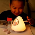 Cute Deer Night Light Warm White & White Bedside Kids Night Light with Touch Sensor 2 Light Brightness Soft Silicone Animal Night Lamp Phone Holder Night Companion for Children Toddler