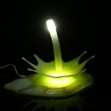 Portable Energy Saving Decoration White Bottom Colorful Light Wine Bottle Lamp For Bar