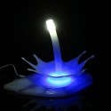 Portable Energy Saving Decoration White Bottom Colorful Light Wine Bottle Lamp For Bar