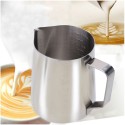 Stainless Steel Milk Frother Pitcher Milk Foam Container Measuring Cups Coffe Appliance