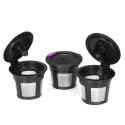 3pcs/set Reusable Coffee Capsule for Keurig 2.0 & 1.0 Brewers Refillable Coffee Filters