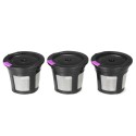 3pcs/set Reusable Coffee Capsule for Keurig 2.0 & 1.0 Brewers Refillable Coffee Filters