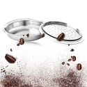 Stainless Steel Coffee Capsule Refillable Coffee Capsules Espresso Capsules Compatible with Senseo Coffee Machine