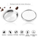 Stainless Steel Coffee Capsule Refillable Coffee Capsules Espresso Capsules Compatible with Senseo Coffee Machine