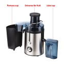 Swiitol Juicer Household Large Caliber Electric Stainless Steel Body 800W High Power Strong Fruit and Vegetable Extractor Residue Juice Separation