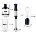 Blender Four Pieces Home 1000W Big Power Cooking Machine Handheld Whisk Crush Rod Grinding Cup Meat Grinder Bowl Combination Food Supplement Juicer