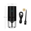 Coffee Bean Grinder Small Household Electric 6 Gears Balanced Thickness Ceramic Grinding Core Outdoor Portable Grinder Cup USB Self Stop After Grinding