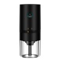 Coffee Bean Grinder Small Household Electric 6 Gears Balanced Thickness Ceramic Grinding Core Outdoor Portable Grinder Cup USB Self Stop After Grinding