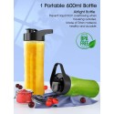 Juicer Blender Portable Mini 400W High Power 600ml Juice Cup Mixer Make Milkshakes and Smoothies