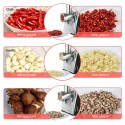 Electric Meat Grinder Household Multiple Function Stainless Steel Low Noise 800W High Power Garlic Paste Pepper Stuffing Sausage Filling Machine