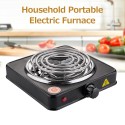 Electric Furnace Household Mini Single Disc Burner Portable Hot Plate Mosquito Incense Furnace 1000W High Power 200-1000℃  Kitchen Stove Hookah Charcoal Coconut Shell Stove