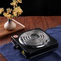 Electric Furnace Household Mini Single Disc Burner Portable Hot Plate Mosquito Incense Furnace 1000W High Power 200-1000℃  Kitchen Stove Hookah Charcoal Coconut Shell Stove