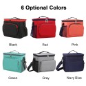 Insulated Lunch Bag Tote Box Picnic Tote with Adjustable Shoulder S-trap Leakproof & Fashionable Cooler Tote Bag for Adult & Kids