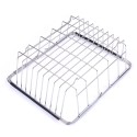 Dish Sink Rack Over Sink Drying Bowl Holder Stainless Steel Vegetables Washing Basket Kitchen Shelf Cutlery Drainer