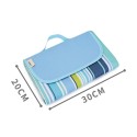 Picnic Blanket Sandproof Beach Mat, Waterproof Blanket Camping Mat Foldable，Portable Sand Free Mat Outdoor Blanket for Travel Camping Hiking Picnic